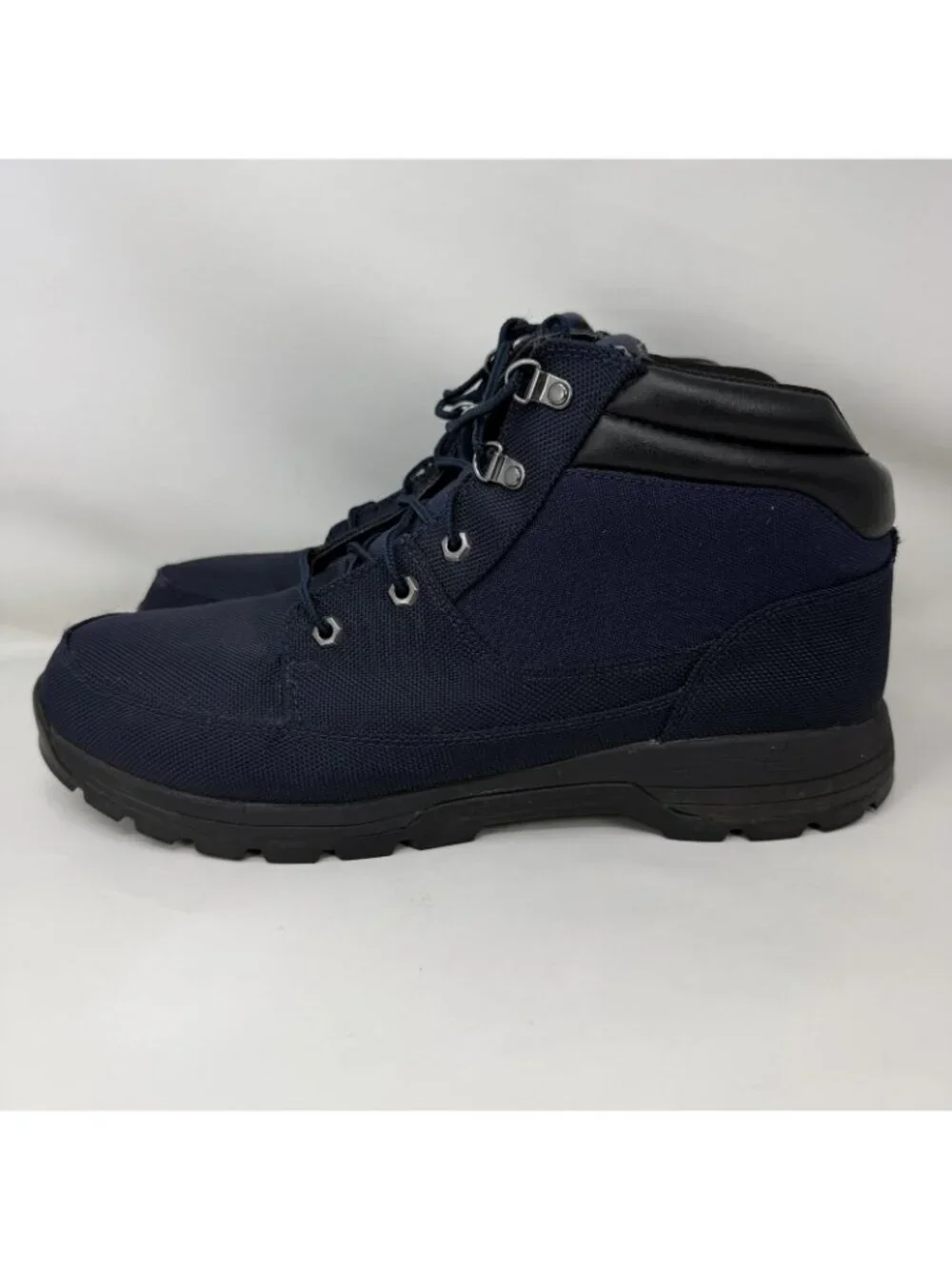 Timberland Euro Rock Canvas Boots Blue Black Men’s Size 13